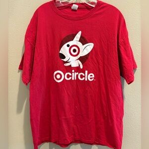 Target Circle Red HD Cotton T-Shirt